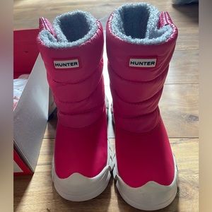 Hunter kids snow boots